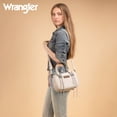 thumbnail image 7 of Wrangler Purse for Women Detachable Strap Satchel Bag Fringe Crossbody Purse Shoulder Bags, Beige, 7 of 7