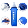 thumbnail image 5 of UTOBEST 250ml Soft Flask Collapsible Water Bottles, Blue, with Bite Valve (2 Count), 5 of 8