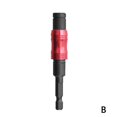 thumbnail image 1 of SHAR Red Triple Head Support Electric Drill Rotor Batch Head Extension Rod, 1 of 5