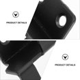 thumbnail image 3 of BESTYASH 8 Pcs Supports Muraux Noirs pour Suspendre avec Design Robuste 1.8x1.3in, 3 of 7