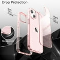 thumbnail image 6 of JETech Glitter Case for iPhone 14 Plus 6.7-Inch, Bling Sparkle Shockproof Phone Bumper Cover, Cute Sparkly for Women and Girls (Pink), 6 of 7
