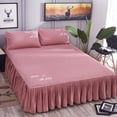 thumbnail image 3 of Protector de colchón para hotel Solid Home, funda de cama, sábana, falda de cama, colcha, funda de colchón antideslizante, ropa de cama, falda de cama, funda de almohada, 3 of 5