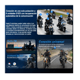 thumbnail image 5 of Audífonos Tnicer G1ex Con Bluetooth Para Casco De Motocicleta Belug Negro, 5 of 5