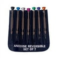 thumbnail image 1 of SE Ensemble de 7 Pcs de Tournevis Réversibles pour Bijoutier - 75314SD, 1 of 1