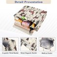 thumbnail image 3 of FORMRS Womens Corduroy Tote Bag Crossbody Shoulder Handbag with Pocket, Plaid Deer, 3 of 7