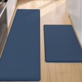 thumbnail image 1 of Set de Tapetes de Cocina Color&Geometry 43x74cm+43x150cm Azul, 1 of 9