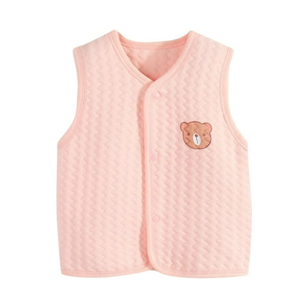 

CaComMARK PI Baby Toddler Reversible Vest Warm Sleeveless Jacket Spring Fall Winter Children Waistcoat 3 Month-7 Years clearance sales today deals prime