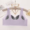 thumbnail image 5 of KONDYS Women Casual Solid Color Breathable Top Bra Underwear Without Steel Ring Gathering Sexy Cozy Elastic Women's Bra, 5 of 7