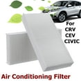 thumbnail image 1 of 2pcs Carbon Fiber Cabin Air Filter Conditioning Filters For Honda CRV CEV CIVIC, 1 of 9