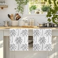 thumbnail image 4 of Gray Palm Tree Kitchen Towels Set of 4, Tropical Summer Botanical Forest Modern Absorbent Dish Towels for Kitchen, Microfiber Hand Towel, Quick Drying Tea Towel for Cleaning Decorative Dishcloths, 4 of 7