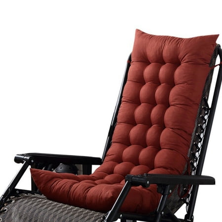 YouLoveIt Rocking Chair Cushion Anti Slip Patio Thicken Chaise Lounger Cushion Chair Cushion Seat Cushion Bench Cushion Thickened Recliner Cushions  110 x40 x8