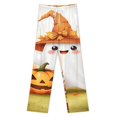 thumbnail image 3 of Fall Thanksgiving Pumpkin Pajama Pants Comfortable Elastic Waist Pajamas Fashion Sleepwear Bottoms Plus Size Homewear, 3 of 6