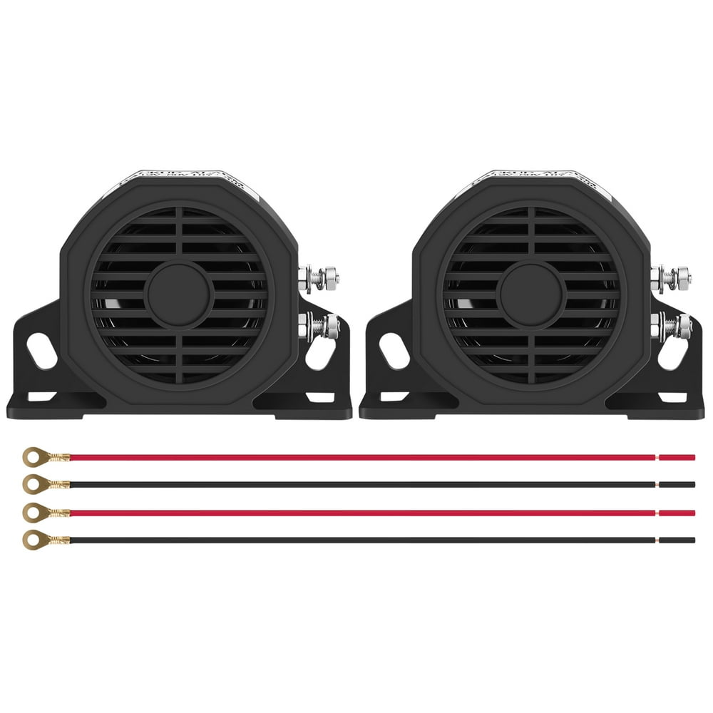 HK Backup Alarm for Cars, 12V80V 107DB Universal Replacement Heavy