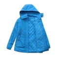 thumbnail image 6 of XFLWAM Womens Warm Winter Coat Fleece Lined Hooded Parka Anorak Waterproof Puffer Jacket Thickened Windbreakers with Pockets Blue 3XL, 6 of 8
