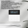 thumbnail image 5 of NFTIGB 16A Smart Thermostat with Color LCD Display, Programmable Wi-Fi Electric Heating Temperature Controller for Home Office Shopping Mall, 90V-240V White (3.4 inches / 8.6 cm), 5 of 9