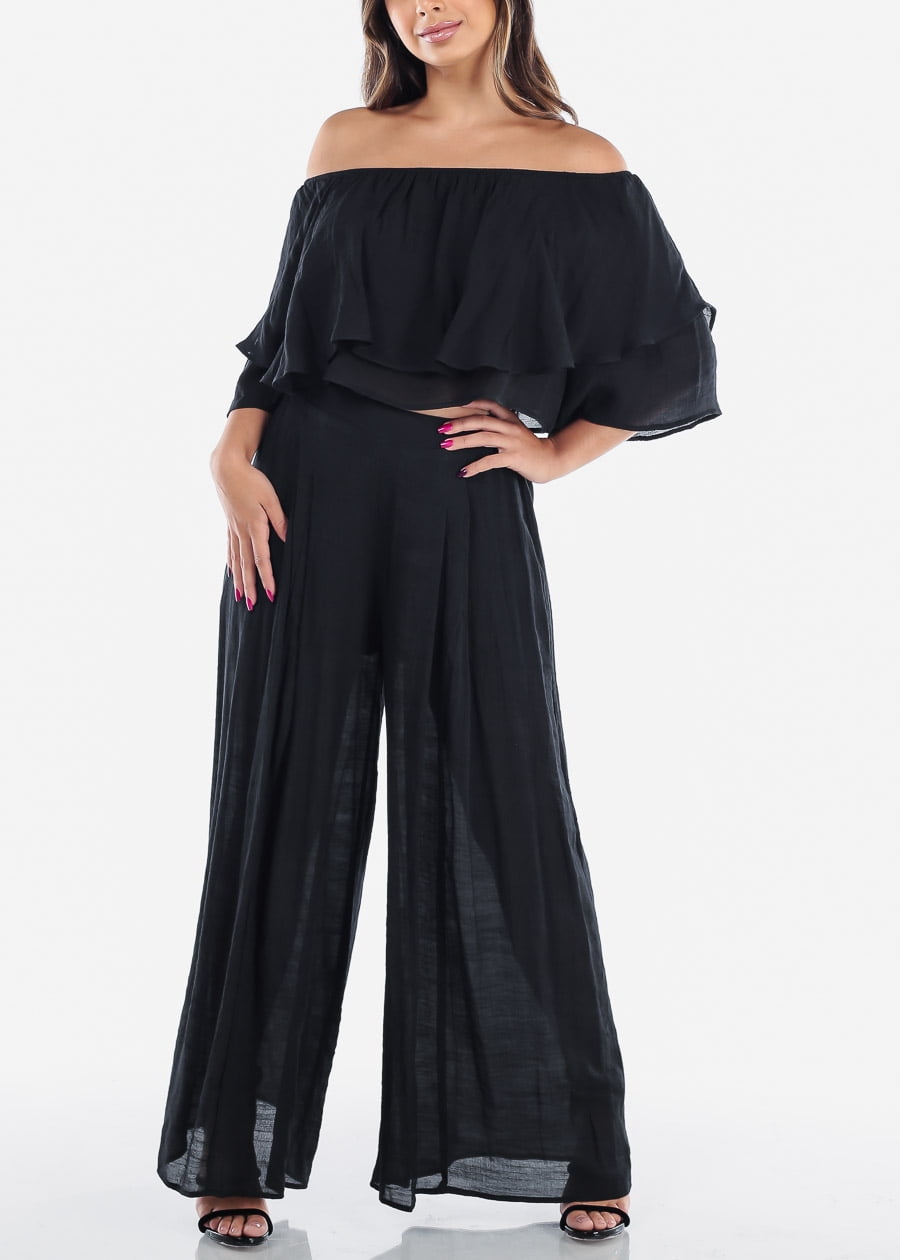 cocktail top and pants