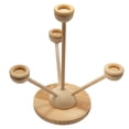 thumbnail image 3 of Colaxi Baseball Holder Stand Wooden Display Rack Sports Lover Mini Baseball Display Stand Table Centerpieces Party Favor Storage, 3 of 8