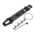 thumbnail image 2 of Carbon Fiber RC Drift Car Chassis High Traction Upgrade RC Car Chassis With Battery Mount Plate For 1/10, 2 of 8