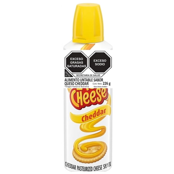 Alimento untable Easy sabor queso cheddar 226 g