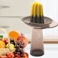 thumbnail image 4 of Neinkie Citrus Lemon Orange Grapefuit Juicer Manual Squeezer Robust Hand Juicer Reamer Rotation Press with Strainer＆Bowl, Dishwasher Safe, Easy to Clean, Heavy Duty, 4 of 7