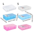 thumbnail image 3 of Clear Thread Spool Box 42 Spools Thread Spool Organizers Thread Bobbin Storage Case for Small Large Sewing Thread Spool, 3 of 9