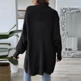 thumbnail image 4 of ShomPort Womens Oversized Cardigans Soft Knit Open Front Cardigan Sweater Fashion Casual Solid Color Outerwear Coats, 4 of 4