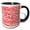 Black/White, variant on 3drose, Red and White Zebra Print, 15oz Mug