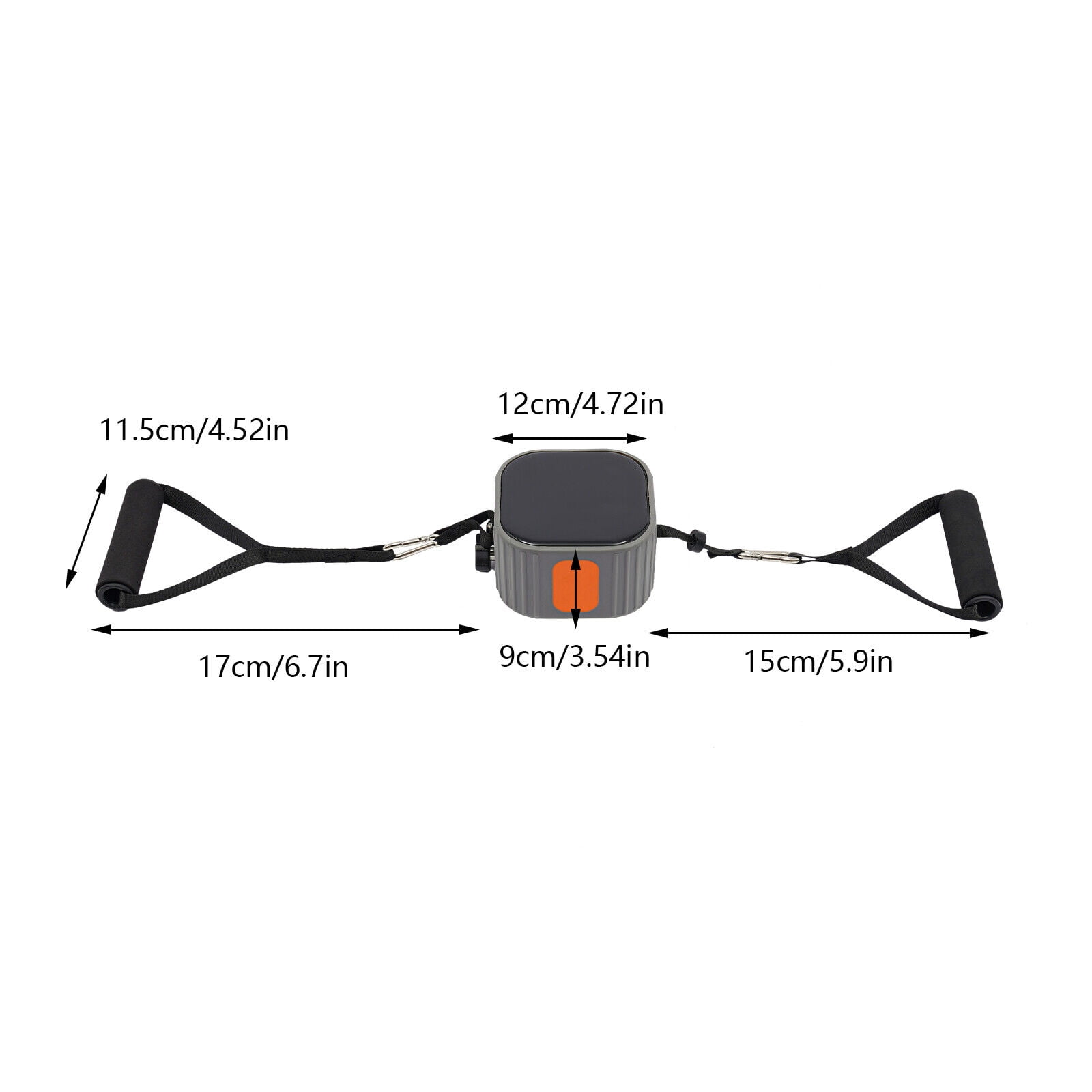 Workout Bands& Pump Set,Exercise Bands with Handles,Fitness Pump& Band Kit