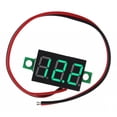 thumbnail image 2 of koolsoo 0.28'' DC 2.5-30V Mini Digital LED meter Meter for Car Motorcycle Green, 2 of 8