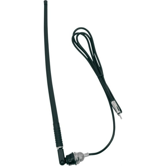 Jensen 1181039 14" Top/Side Mount Rubber-Mast Antenna with Cable