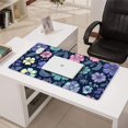 thumbnail image 3 of Long Mouse Pads for Desk,Pioneer Flower Floral Print Pattern Desk Mats on Top Of Desks, Desk Mouse Pad Extra Large with 3mm Non-Slip Base and Stitched Edge for Gaming,Office,Work,Home 31.5"x15.7", 3 of 6