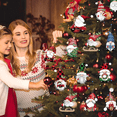 thumbnail image 4 of "24 Pzs Adornos De Madera De Gnomo Belug De Árbol De Navidad Enano ", 4 of 5