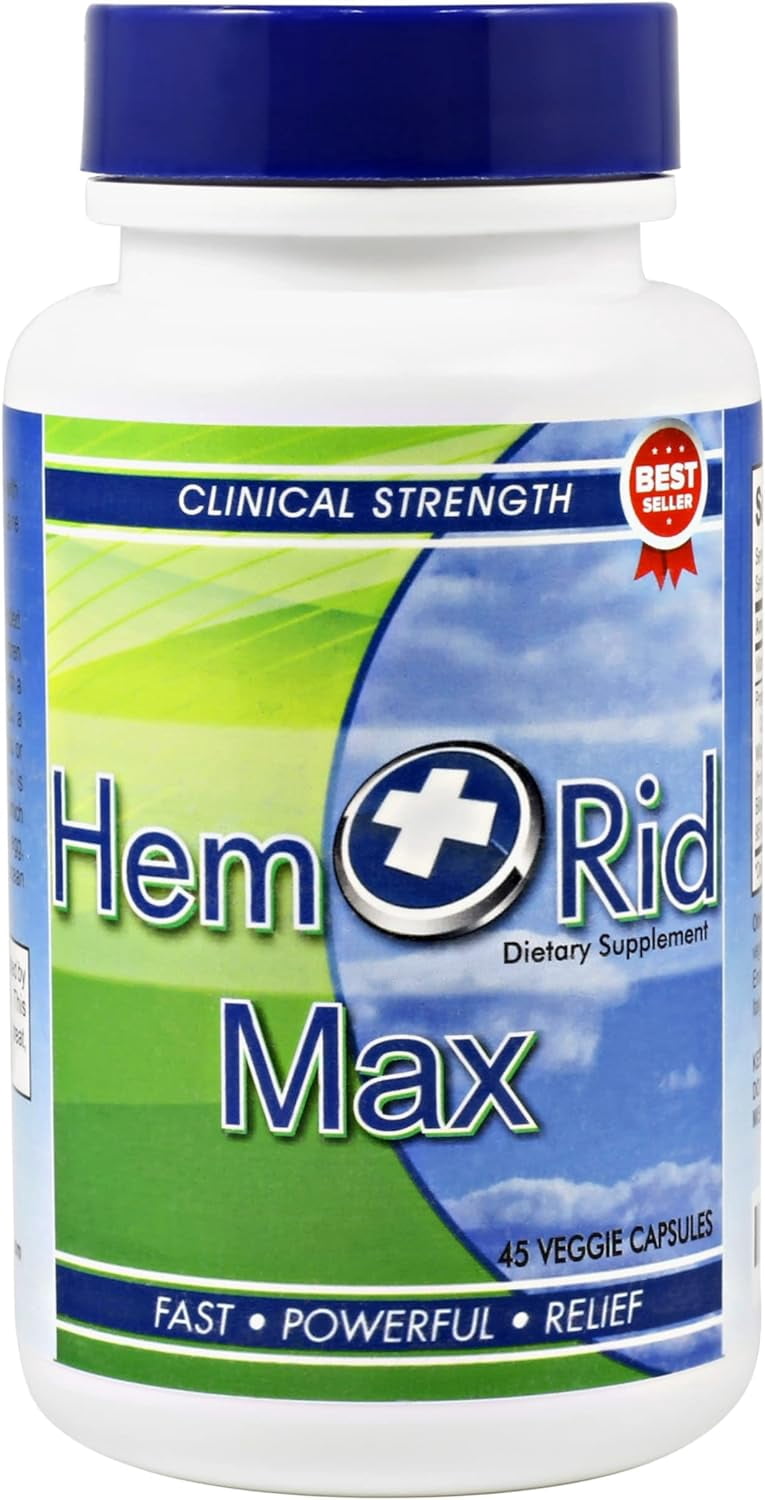 HemRid Max - Fast Hemorrhoid Relief. Get Effective Hemorrhoid Pills. Works in Just 2-5 Days.