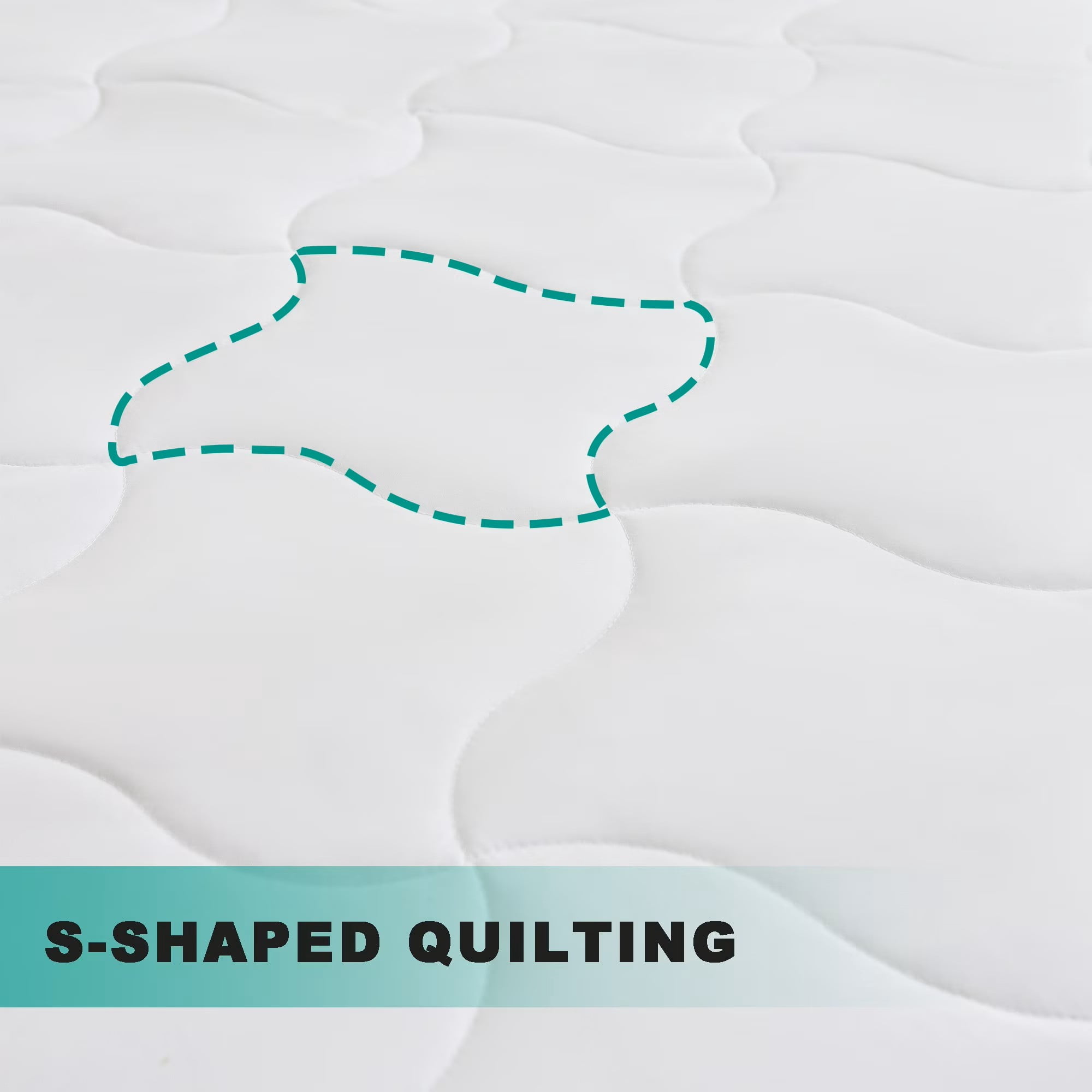 Mainstays Extra Thick Mattress Pad, White, Queen