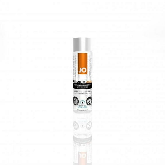 JO Premium Anal - Cooling - Lubricant (Silicone-Based) 4 fl oz - 120 ml