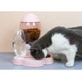thumbnail image 3 of Comedero automático para perros y gatos, bebedero por gravedad, dispensador de comida, 2 en 1 grande Rosa, 3 of 8