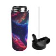 thumbnail image 2 of Rocae Cosmic Cat Psychedelic Journey for 18oz Sports Insulated Kettle Stainless Steel Water Bottle For Running Hiking Cycling Climbing Men Woman'S Sports Water Bottle, 2 of 8