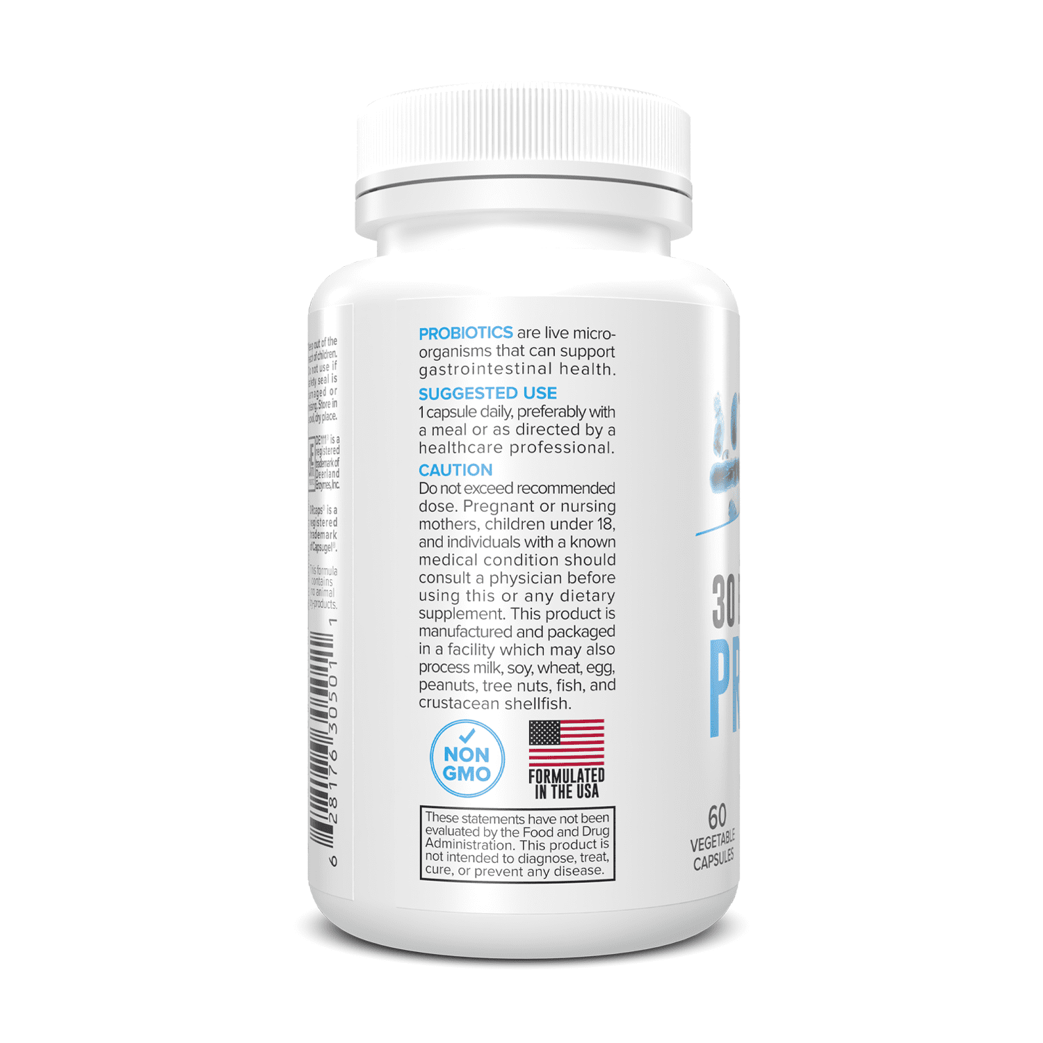 Portions Master 30 Billion Probiotic Plus