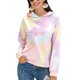 thumbnail image 3 of Women Fashion Hoodie, Breathable Pullover Tie Dye Printed Hoodies Gradient Color For Shopping For Travel ANGGREK No, 3 of 6