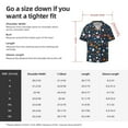 thumbnail image 5 of Kdxio Men's Hawaiian Shirt for Men Short Sleeve Shirt Ball Sports Summer Casual Holiday Beach Button Down T-Shirts, 5 of 7