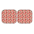 thumbnail image 4 of Picia Tomatoes 2 Piece Car Windshield Sun Shade Foldable | Foldable Sun Shield for Front Window Blocks UV Rays and Keeps Your Vehicle Cool-Small, 4 of 7