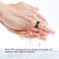 thumbnail image 3 of NFC Smart Ring, 128GB Ceramic Multifunctional Intelligent Wearable Universal Sensing NFC Ring for Mobile Phone, 3 of 7