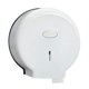 thumbnail image 1 of Jumbo Toilet Paper Dispenser, Punch-Free, Waterproof, Wall Mounted, for Bathroom, White, 1 of 4