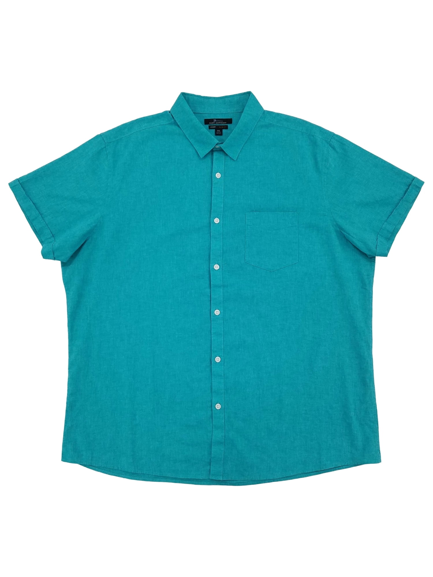 Marc Anthony Mens Turquoise Blue Sea 