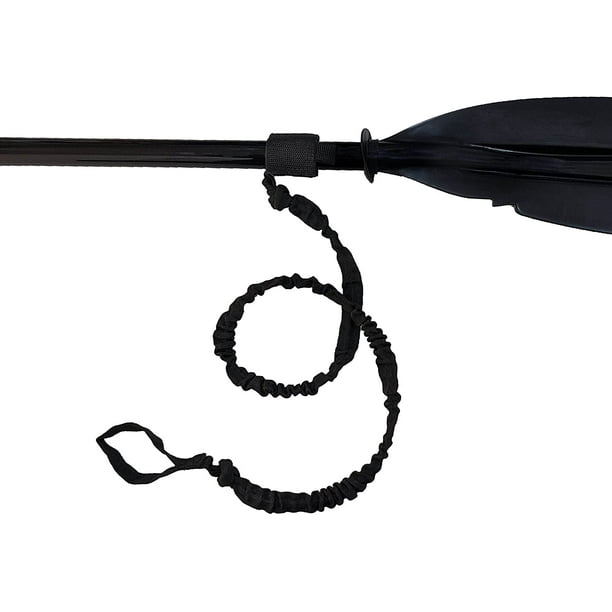 Kayak Paddle Leash for Kayaks, Canoes and SUP Paddle. Nylon Bungee