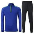 thumbnail image 1 of EDFBUYKRS Kids Boys Girls Long Sleeve Two Piece Tracksuit Jogger Outfits For 5 To 14 Years, 1 of 4