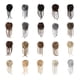 thumbnail image 3 of Qarigey Moño de cola de caballo de fibra peinado multiusos esencial para mujeres extensión de cola de caballo cabello rizado señoras 10H86 Type3 NO3, 3 of 6
