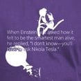 thumbnail image 3 of CafePress - Tesla Einstein Quote T Shirt - Men's Classic Graphic Cotton T-Shirt, 3 of 4