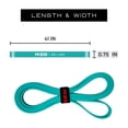 thumbnail image 2 of NZG 100% Latex-Free Organic Rubber Resistance Bands (2-Band Set, 35LB), 2 of 7