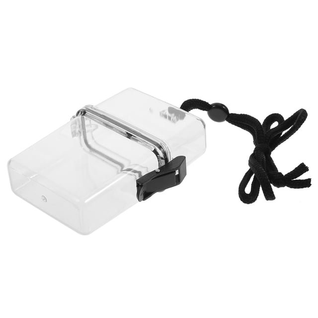 Estuche de plástico impermeable para guardar llaves, dinero y teléfono móvil.